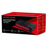 Switch MERCUSYS 8 port 10/100/1000M mini Desktop, 8 10/100/1000M RJ45 Ports, Desktop, Plastic case, MS108G, 2Y | Eponuda.ba