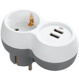 Strujni razdjelnik + USB (Plastika, 3.680 W, 16 A) | shoptok.hr