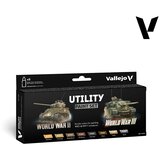 Vallejo Utility Paint Set WWII & WWIII - Tematski Set 70201 | Eponuda.com