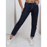 DStreet Jeansy damskie mom fit granatowe | Shoptok.si
