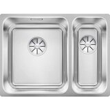 Blanco sudoper SOLIS 340/180-U InFino INOX 18/10, GLAVNA KADICA LIJEVO, bez dalj.upr. | shoptok.hr