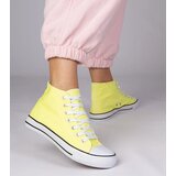 Gemre Yellow Classic High-Top Sneakers Kattin | Shoptok.si