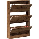  Ormar za cipele Stari drvo 80x21x125 5 cm Konstrukcija od drva | shoptok.hr