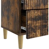  Noćni ormar Dimljeni hrast 62 x 34,5 x 48 cm Konstruirano drvo | Eponuda.ba