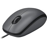 Logitech Miš usb 3tipke optički žični M90 Logitech crno/sivi blister | Shoptok.si