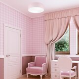  plafonsko svetlo sirja pastel 2xE27/15W/230V, prečnik 45 cm, ružičasta | Eponuda.com
