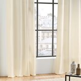 Douceur d intérieur Bež zavesa iz mikrovlaken 140x280 cm Absolu – | Shoptok.si