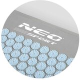 Neo-Sport NS-901 akupresurna prostirka s bodljama, siva i plava | shoptok.hr