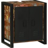 vidaXL Set namještaja za kupaonicu 4 pcs Čvrsto reciklirano drvo | shoptok.hr