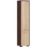 AKORD Fin Visoka Kopalniška Omara, 2 Vrata, Wenge/Hrast Sonoma, (5000333311) Cene