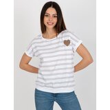 RELEVANCE Blouse-RV-BZ-8619.94-white-brown | shoptok.hr