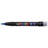 POSCA Uni flomaster; konica čopič; moder, (22005611) Cene