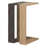 Hanah home muju - dark coffee, hitit, sapphire oak dark coffeehititsapphire oak side table | ePonuda.com