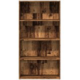  Regal za knjige boja staro drvo 80x30x152 cm konstruirano drvo | Eponuda.com