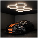  LED plafonska svetiljka LED/350W/85-265V 6500K 313x298 cm CRI 90 IP54 bela | Eponuda.com