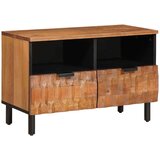 TV ormar Finš acacije smeđa 70 x 33 5 x 46 cm Čvrsto drvo manga | shoptok.hr