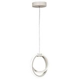 VISILICA Bela kovinska LED viseča svetilka ø 25 cm Sezen – | Shoptok.si