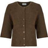 JJXX Telovniki & Jope JXEVI SS CARDIGAN KNIT Kostanjeva Cene