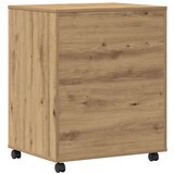 vidaXL Stol za pisač s kotačima Artisan Oak 60x48x74 cm | shoptok.hr