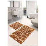 Mila Home Rjave žametne kopalniške preproge v kompletu 2 ks 60x100 cm – | Shoptok.si