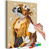  Slika za samostalno slikanje - Lady Pug 40x60 Cijene