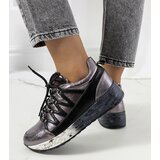 Gemre Gray metallic Ballard sneakers | ePonuda.com