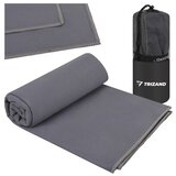 Trizand 27460 hitro sušeča brisača iz mikrovlaken 180 × 100 cm – siva | Shoptok.si