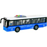 Battery Powered Bus Lights Sounds Friction Drive Blue 1:16 | shoptok.hr