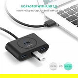 Ugreen razdelilec hub 4 vhodi, usb 3.0, 1 m | Shoptok.si