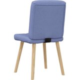 Jedilni stoli 4 kosi Jeans Blue Fabric, (21832417) | Shoptok.si