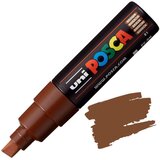 POSCA Uni flomaster; konica 8 mm prirezana; rjav, (21290541) | Shoptok.si