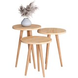 MID.YOU Set Mizic Barilo, Barva Hrasta, 3 Kos | Shoptok.si