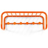 Spinder Design Oranžen kovinski stenski obešalnik s polico Retro – Cene