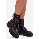 Boto Ladies Work Boots With Gold Detail Insulated Black Fiorena | shoptok.hr