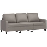  2-dijelni set sofa s jastucima smeđesivi od tkanine | shoptok.hr