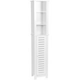 Tendance KUPATILSKI ORMARIC 1 VRATA 3 POLICE SANTORIN 173X35X26 DRVO BELA Cene