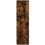 vidaXL Lekarniška omara dimljeni hrast 40x41x144,5 cm inženirski les | Shoptok.si
