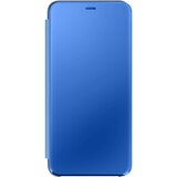 AVIZAR Ovitek Oppo Find X3 Lite Clear View, ultra tanek preklop z ogledalom, funkcija stojala - modra, (20630055) | Shoptok.si