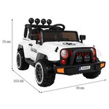  Terenski buggy na akumulator - bijeli | shoptok.hr