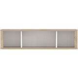 XORA VISEČI ELEMENT, bela, barve hrasta | Shoptok.si