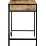  Radni stol Smeđa 105 x 50 x 75 cm Čvrsto drvo manga i metal | shoptok.hr