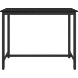  Stol Crni hrast 100 x 50 x 76,5 cm Inženjerska drva i čelik | Eponuda.com