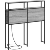 vidaXL Skladišno uzglavlje Sivi hrast sonoma 90 cm Konstruirano drvo | shoptok.hr