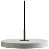 UMAGE svetlo siva led viseča svetilka s kovinskim senčnikom ø 31 cm asteria mini | Shoptok.si