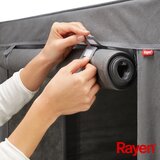 Rayen Siva tekstilna garderobna omara 105x161 cm – | Shoptok.si