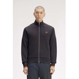 Fred Perry Flis Fp Zip Through Sweatshirt Siva Cene