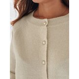 DStreet Damski sweter zapinany SELINA ecru | Shoptok.si
