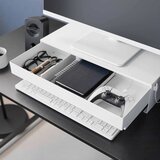 YAMAZAKI Belo kovinsko stojalo za monitor Tower – | Shoptok.si