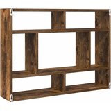  Zidna polica boja hrasta 75 x 16 x 55 cm konstruirano drvo | shoptok.hr