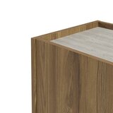 Marckeric Omarica v hrastovem dekorju v naravni barvi 100x82,5x40 cm Lucile – | Shoptok.si